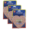 Hygloss Products Heart Doilies, Pink, 4in, PK300 91045